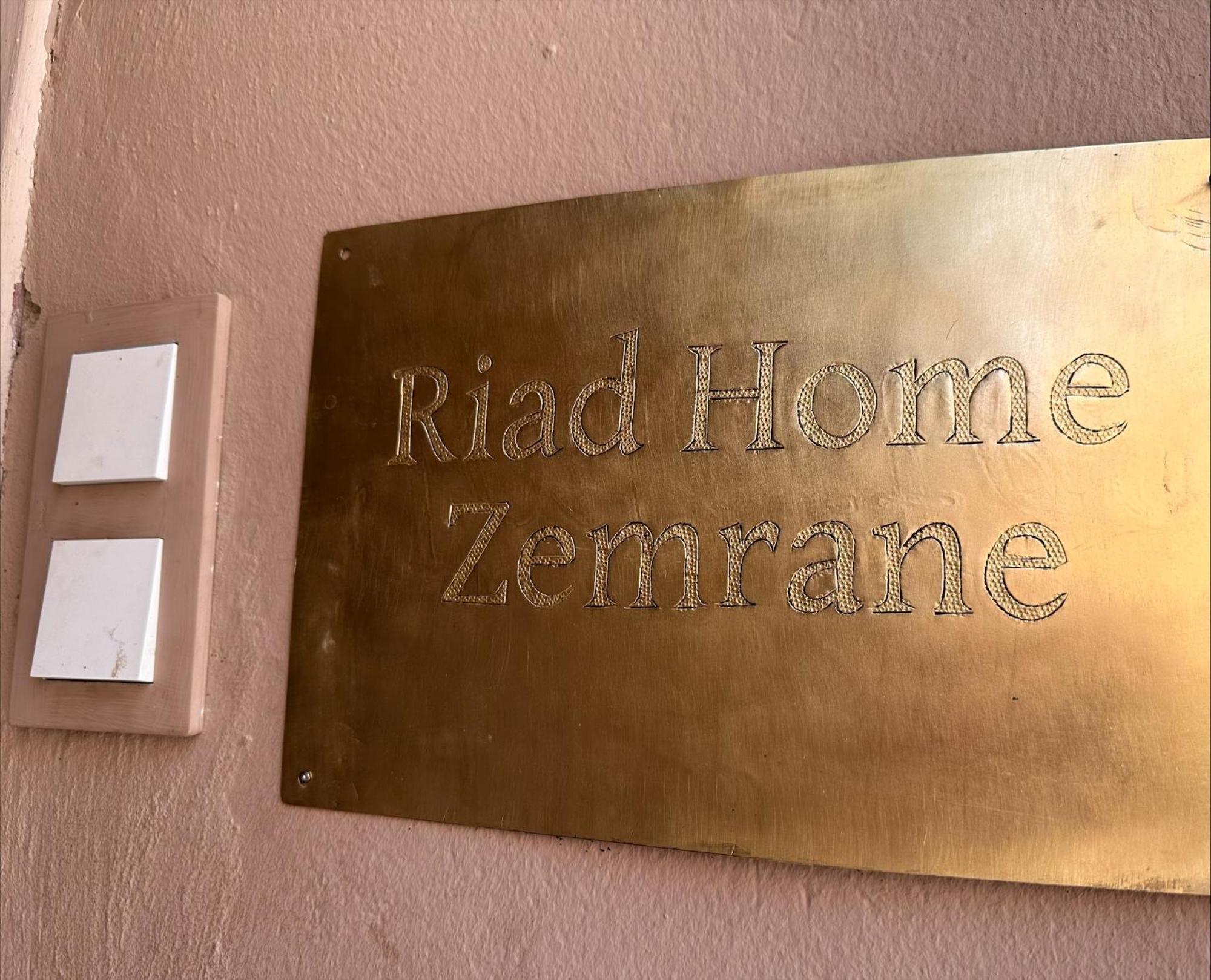 Riad Home Zemrane Marrakesh Exterior photo